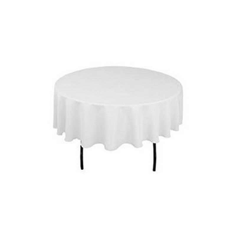 nappe ronde blanche