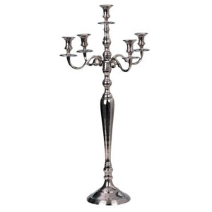chandelier argenté 80 cm en location sur toulouse