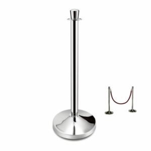 potelet de guidage chrome