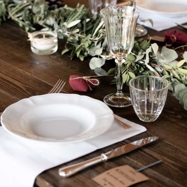 table de mariage vintage