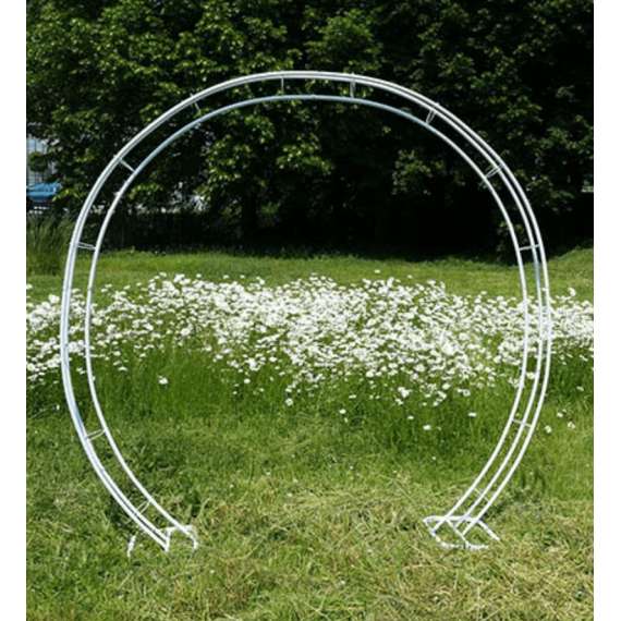 Arche de cérémonie ronde de mariage