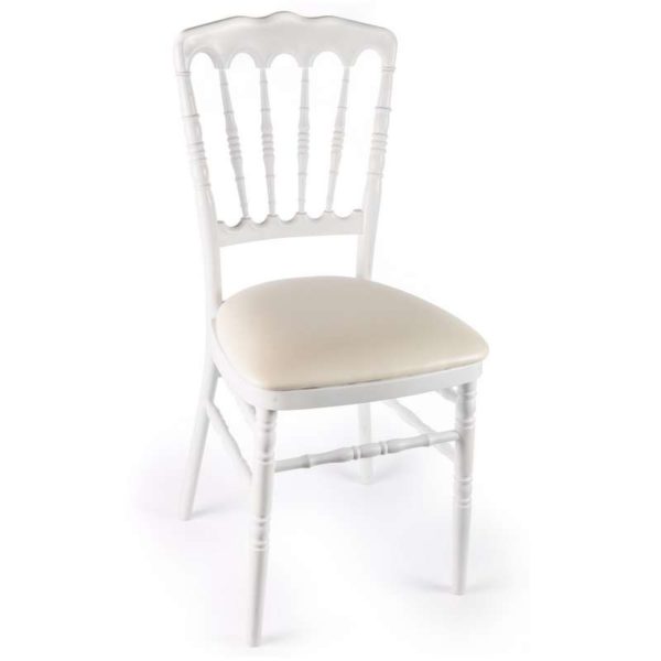 chaise napoléon 3 blanche