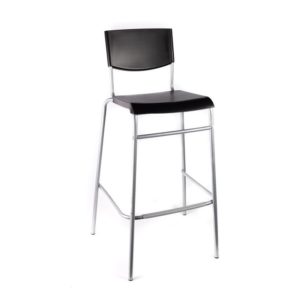 tabouret en fer noir
