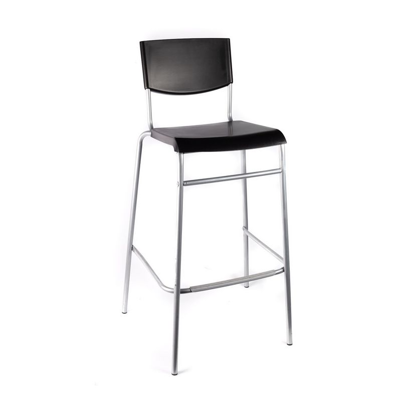 tabouret en fer noir