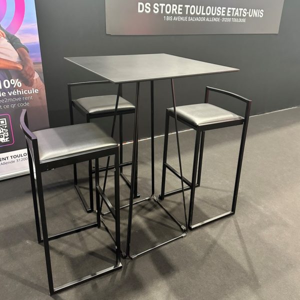 mobilier salon événementiel au Meett