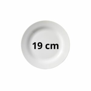 assiettes basic 19 cm