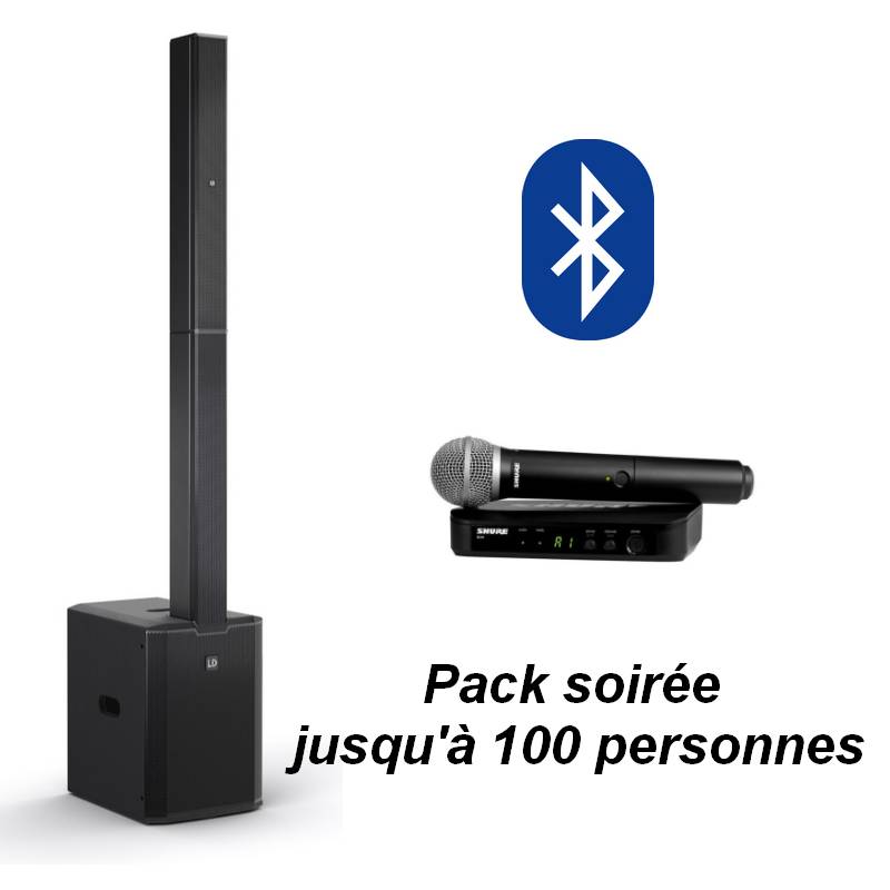 pack sono 100 personnes